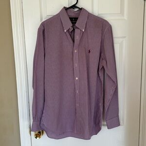 Men’s button down Ralph Lauren top. Barely worn.